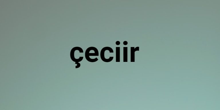 çeciir