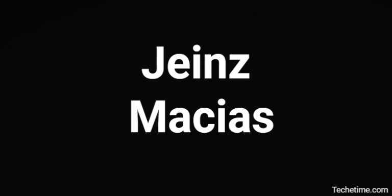 Jeinz Macias