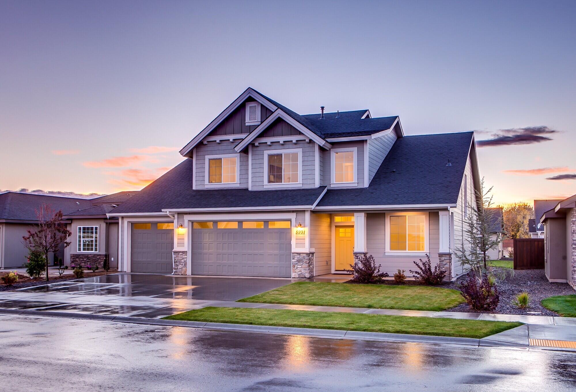 two story home