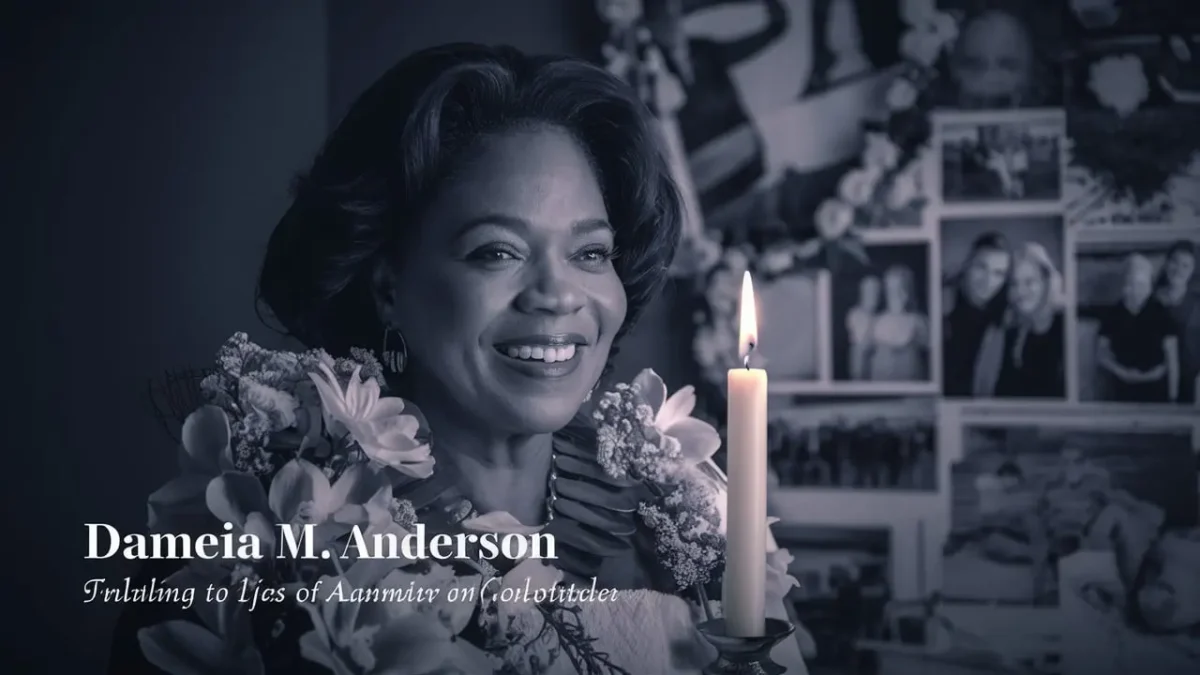 Honoring the Life of Dameia M. Anderson Obit