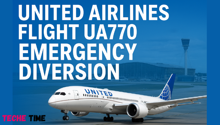 United Airlines Flight UA770 Emergency Diversion