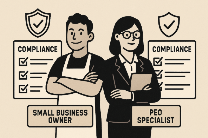How PEOs Safeguard Small Businesses from HR Compliance Risks